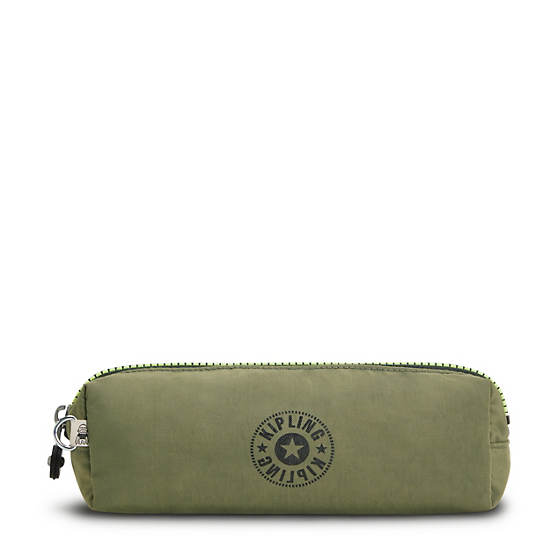 Bolsas Kipling Boran Pencil Case Verde Oliva | MX 2046YX